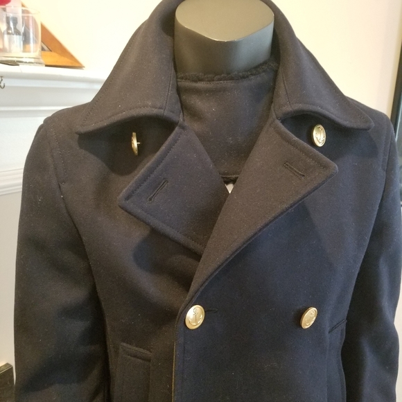 Coach Wool Mariners Pea Coat - Picture 12 of 16